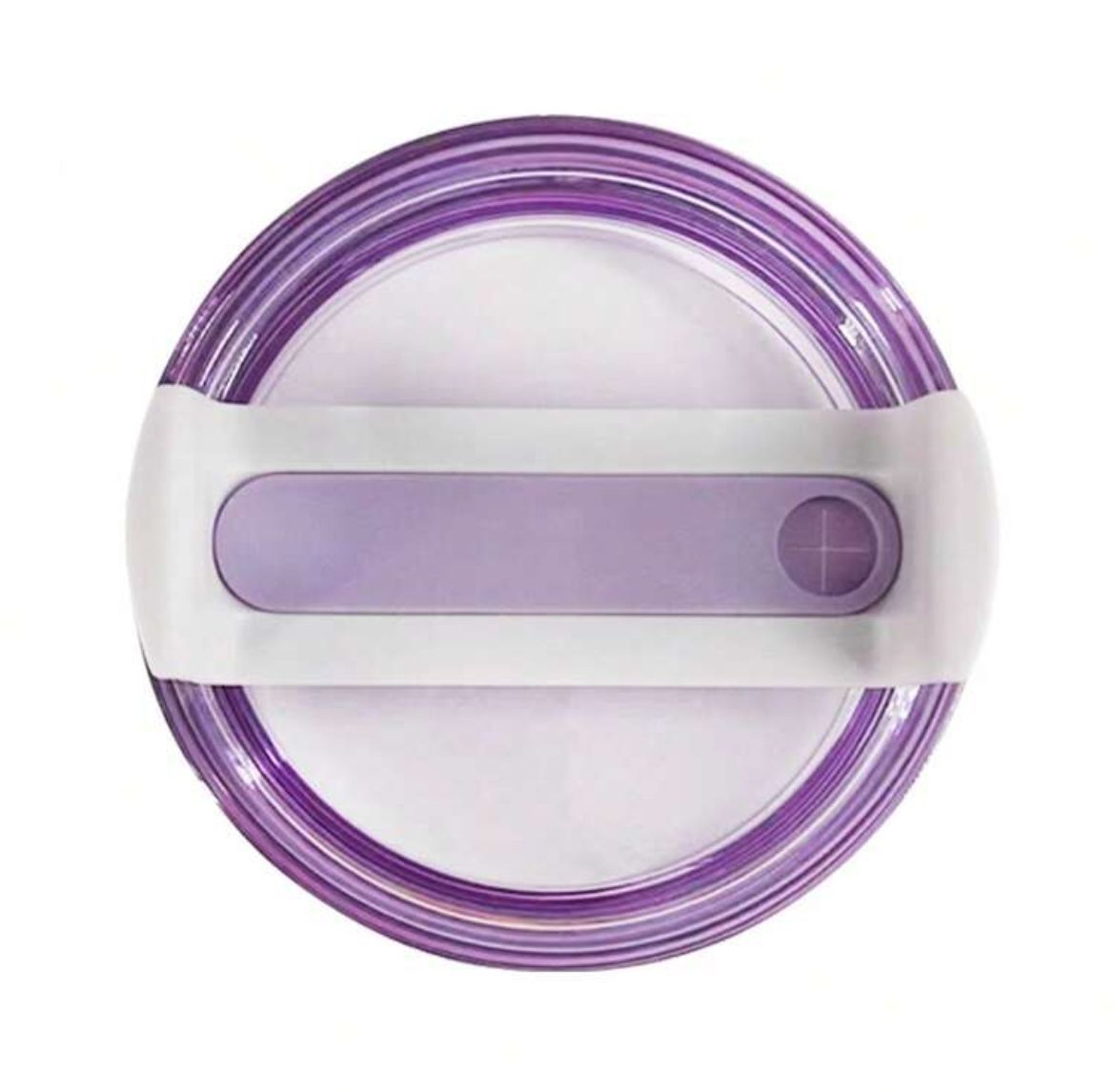 1 pieza Tapa a prueba de salpicaduras de colores para vaso de 40 oz, hecho de material PS, para taza con asa de 40 oz