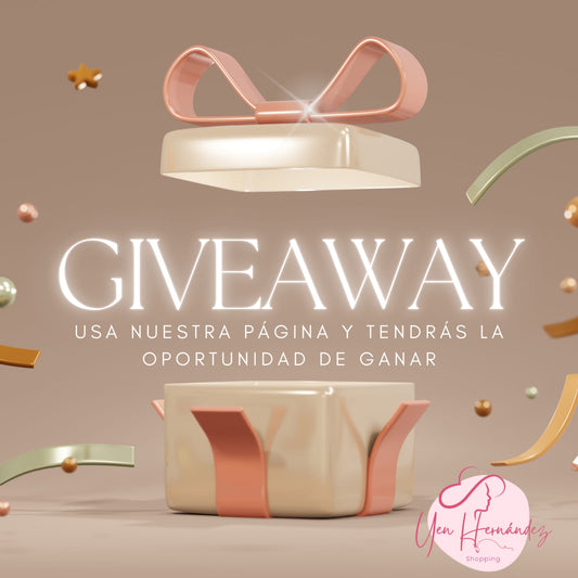 Sorteo Caja Giveaway (Artículo Para Probar Tu Compra en el Sitio Web)